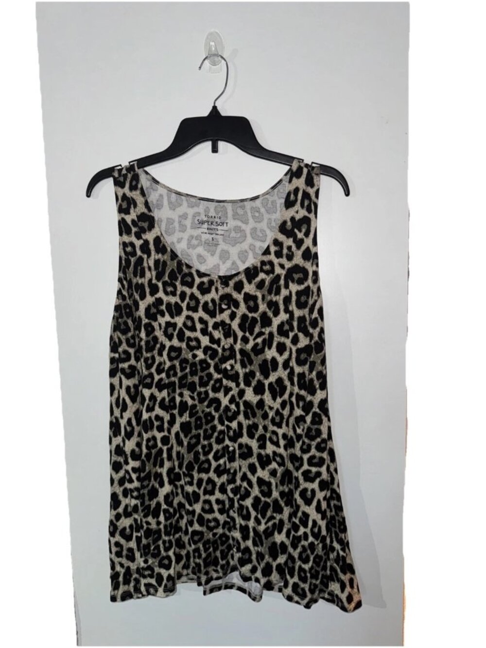 Torrid Super Soft Knits Animal Print size 3 Tank Top Sleeveless Pullover